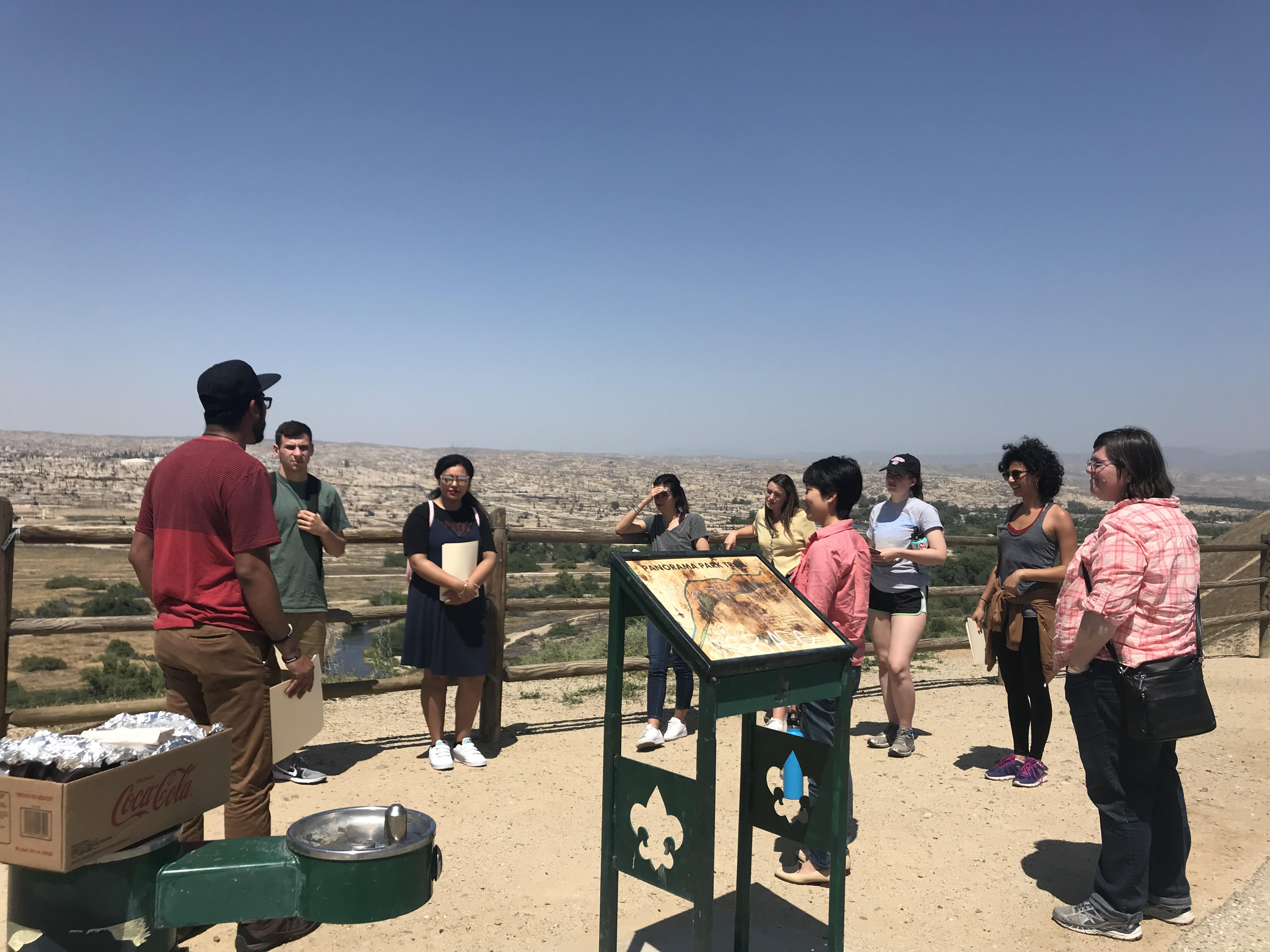 Image for Climate Justice Students Toured Oil Fields and Tox