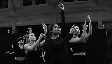 Dancers in the Oxy dance program