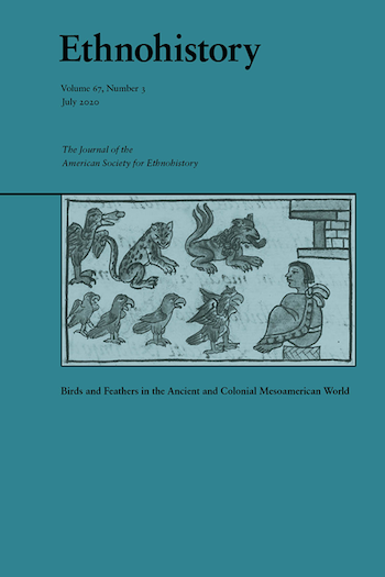 Cover of Ethnohistory special issue