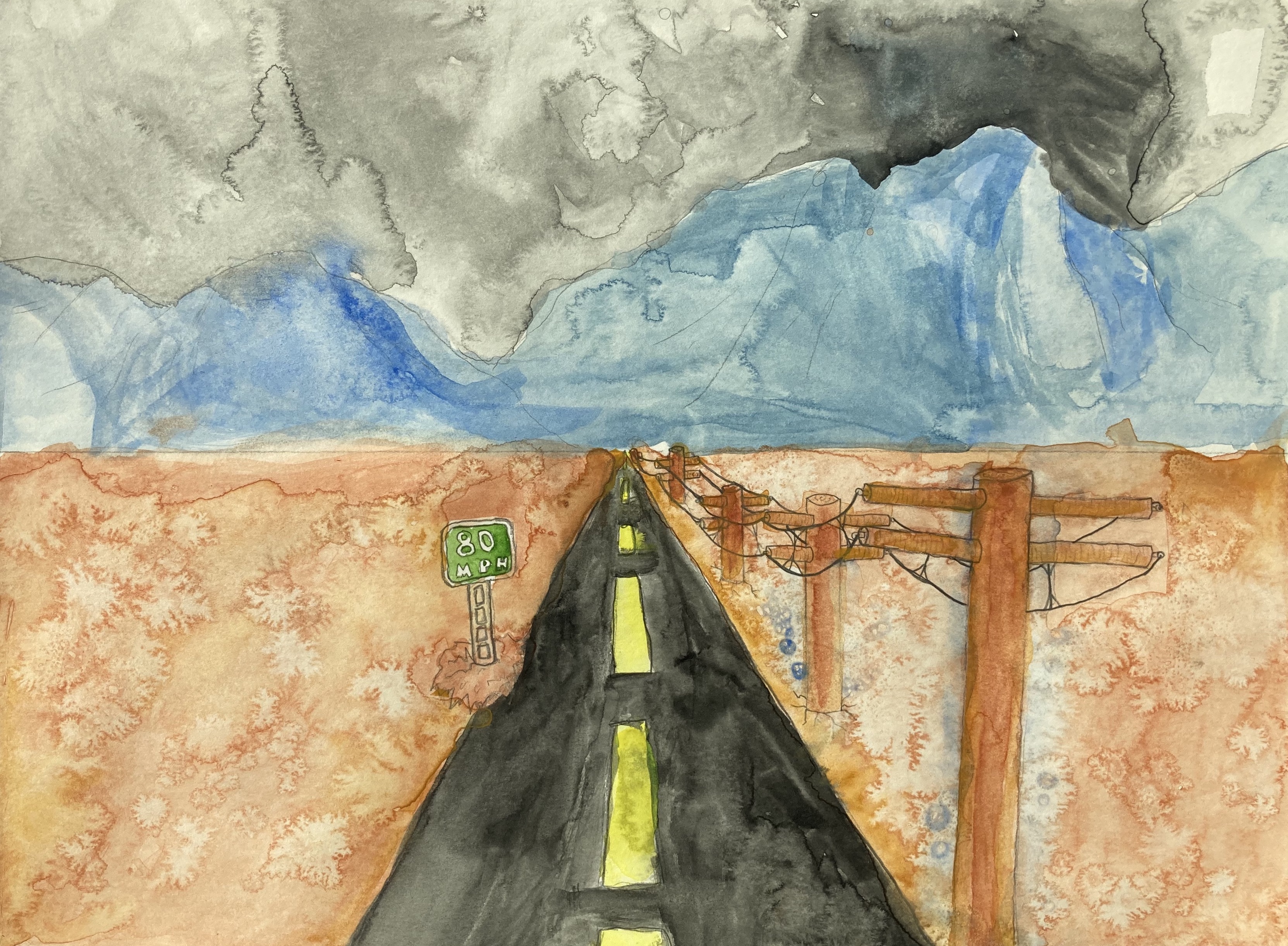 Image of student artwork from Collaborate course