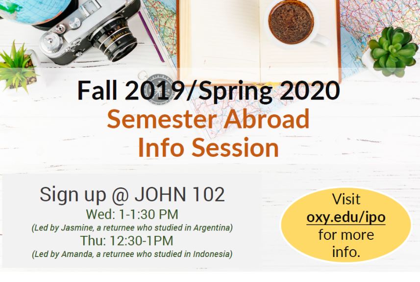 Study Abroad Info Session