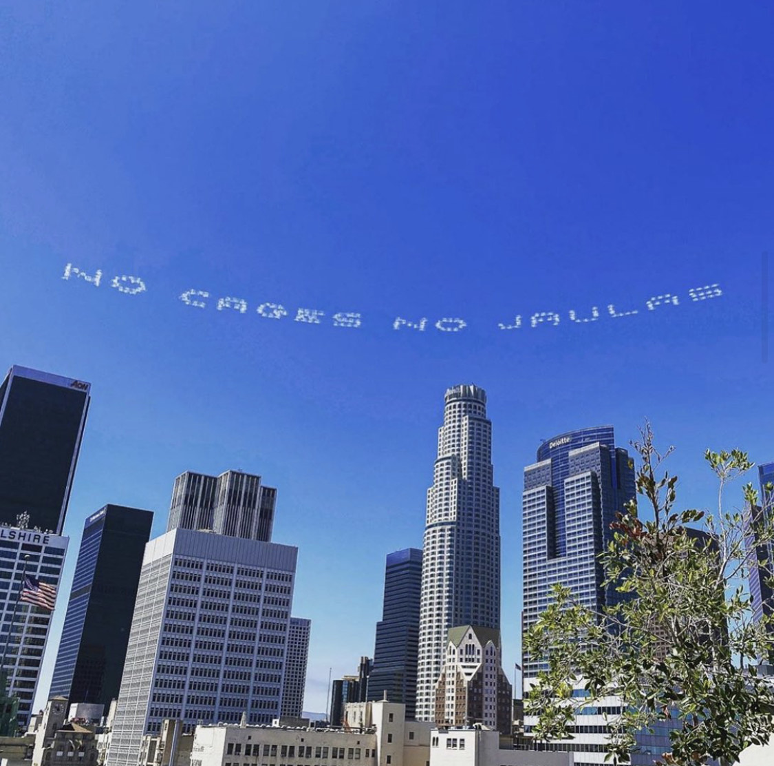 In Plain Sight Launch_Los Angeles Skyline