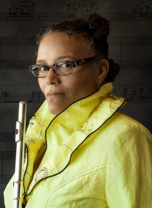 Composer and Flutist Nicole Mitchell Nicole Mitchell Headshot