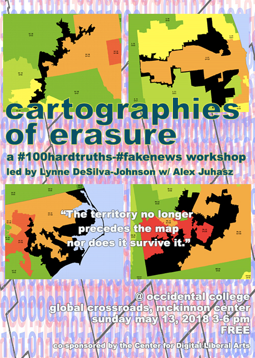 Image for Cartographies of Erasure:  A #100hardtruths-#faken