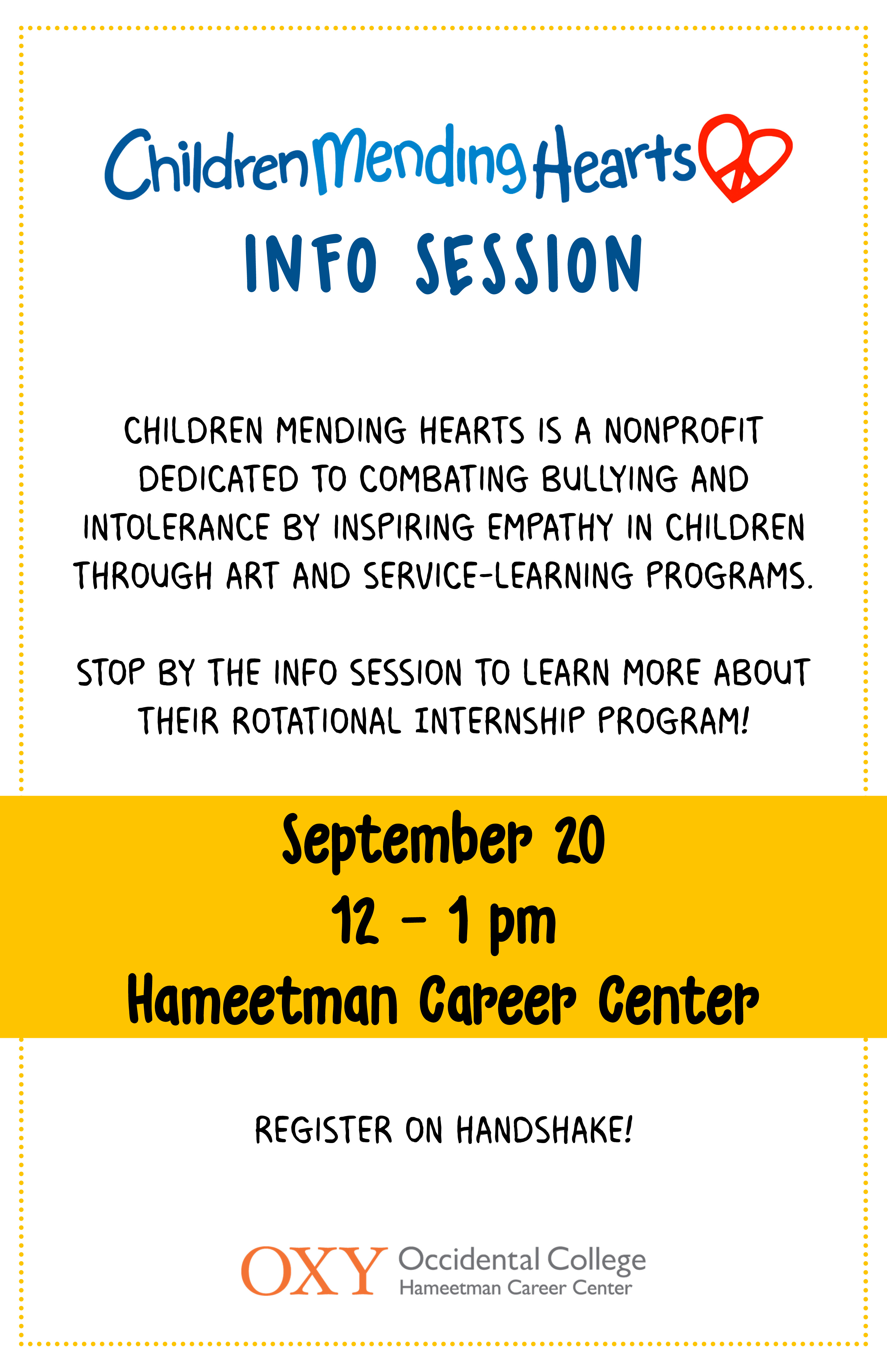 Image for Children Mending Hearts Info Session Event
