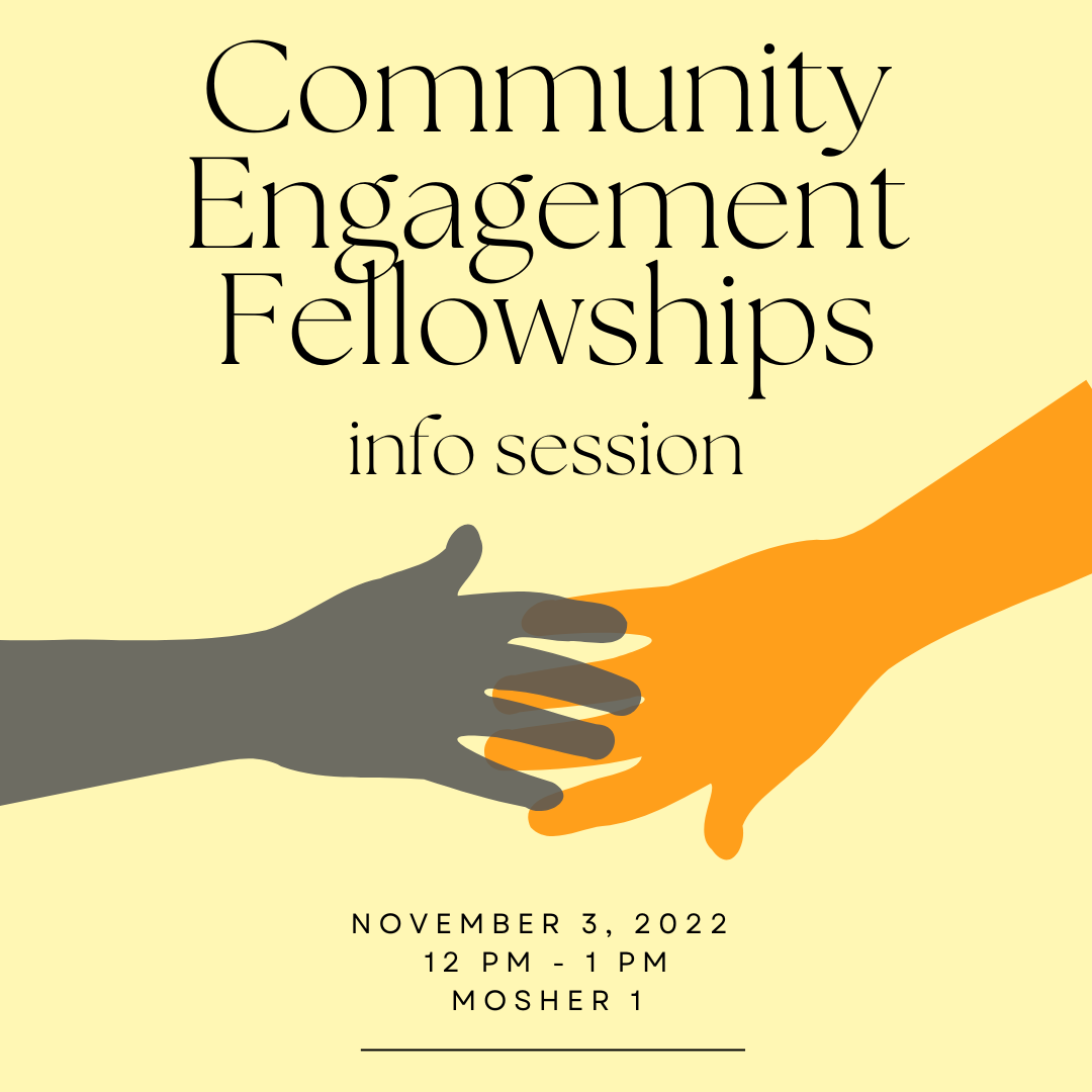 Community Engagement Fellowships Flyer