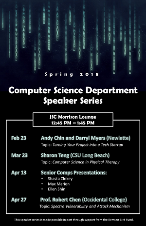 Image for Computer Science Department Senior Comps Event