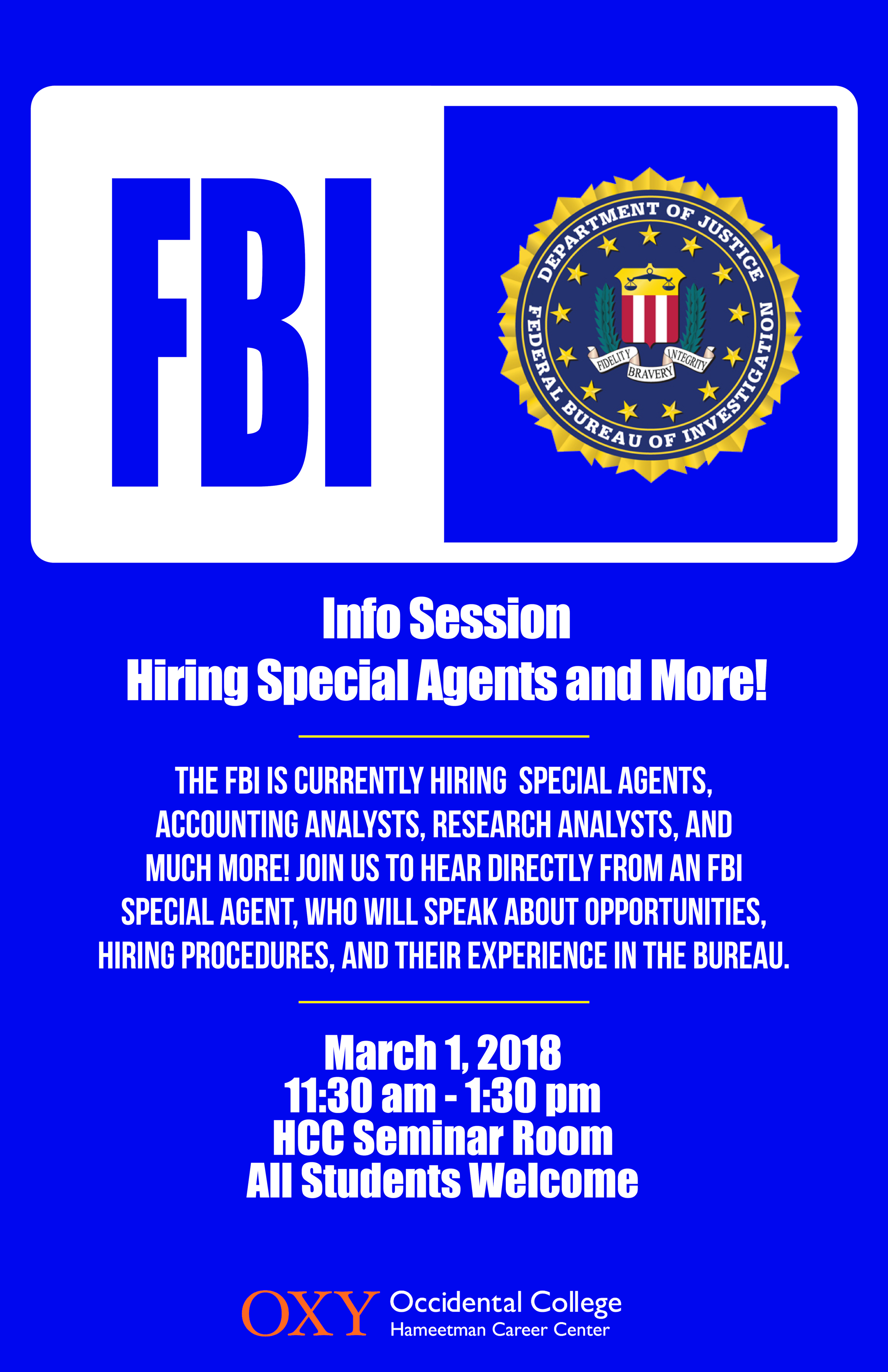 Image for FBI Info Session Event