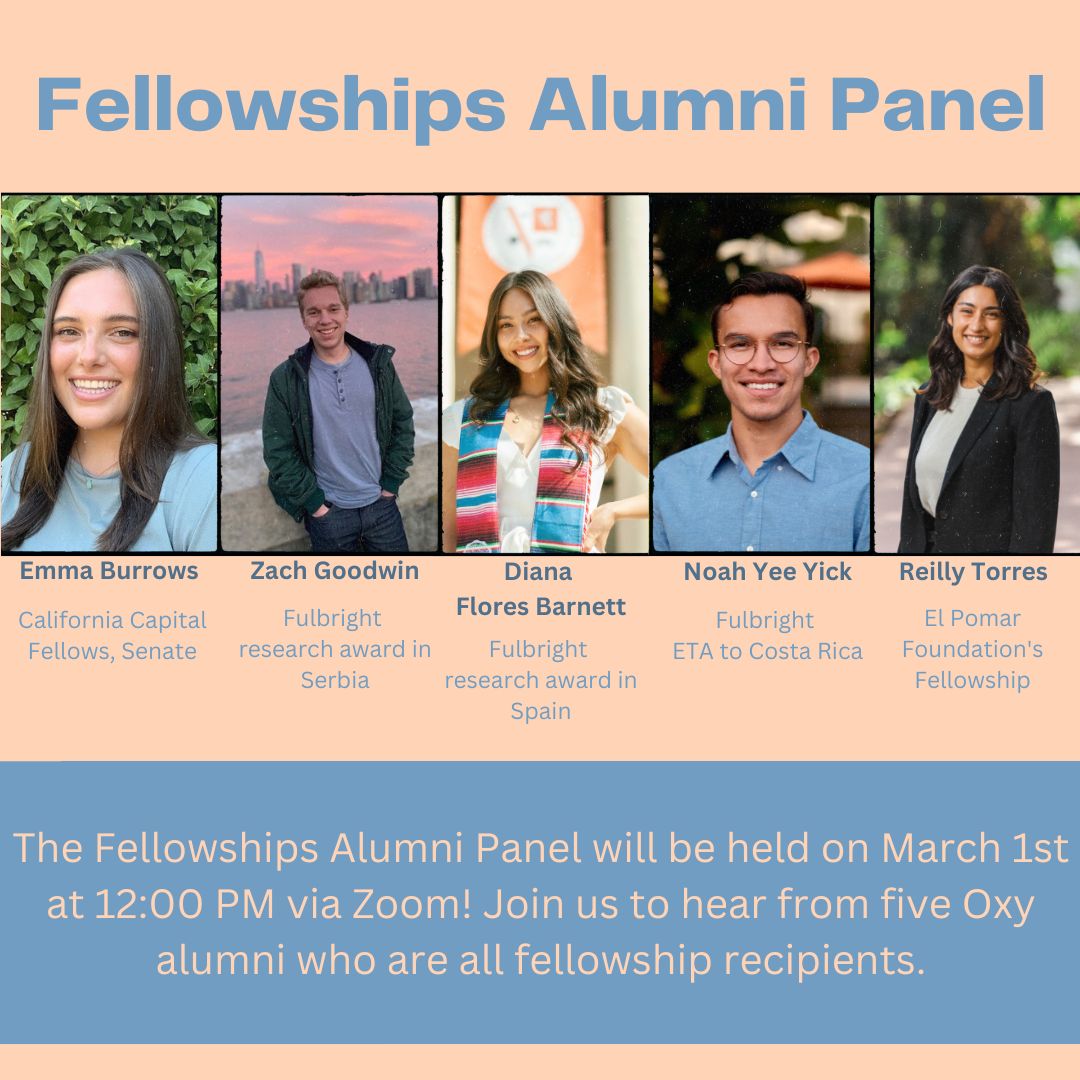 Fellowships Alumni Panel photo