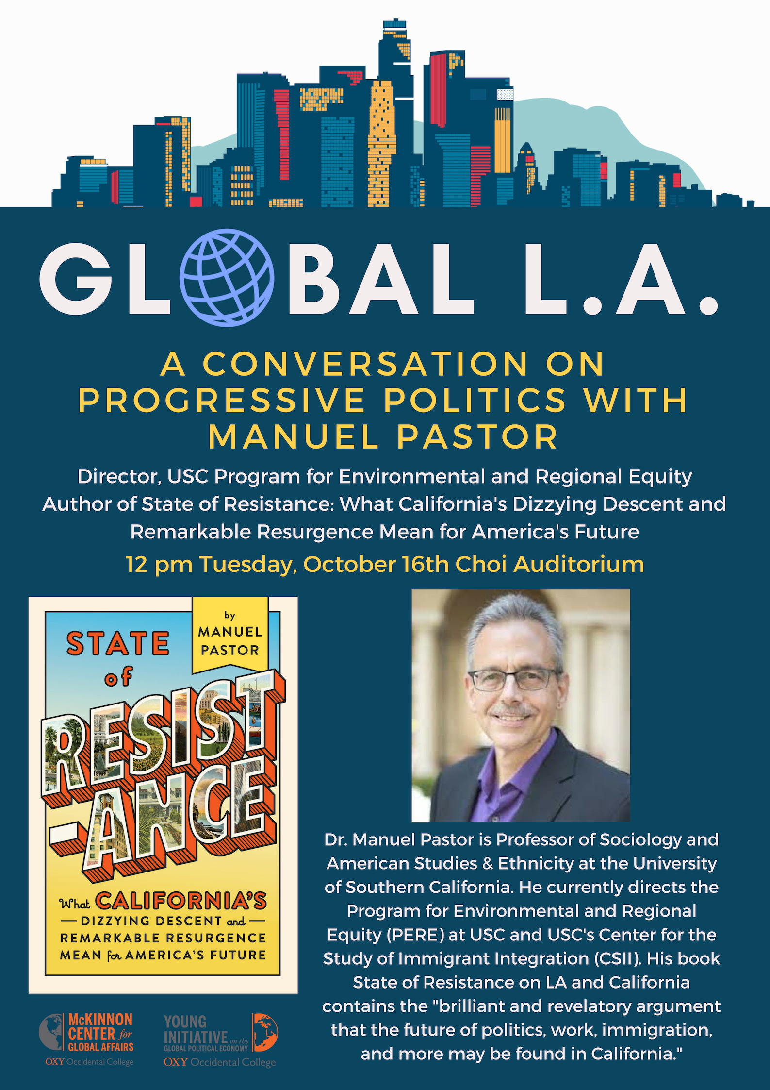 Image for Global L.A. Speaker Series: Manuel Pastor Event