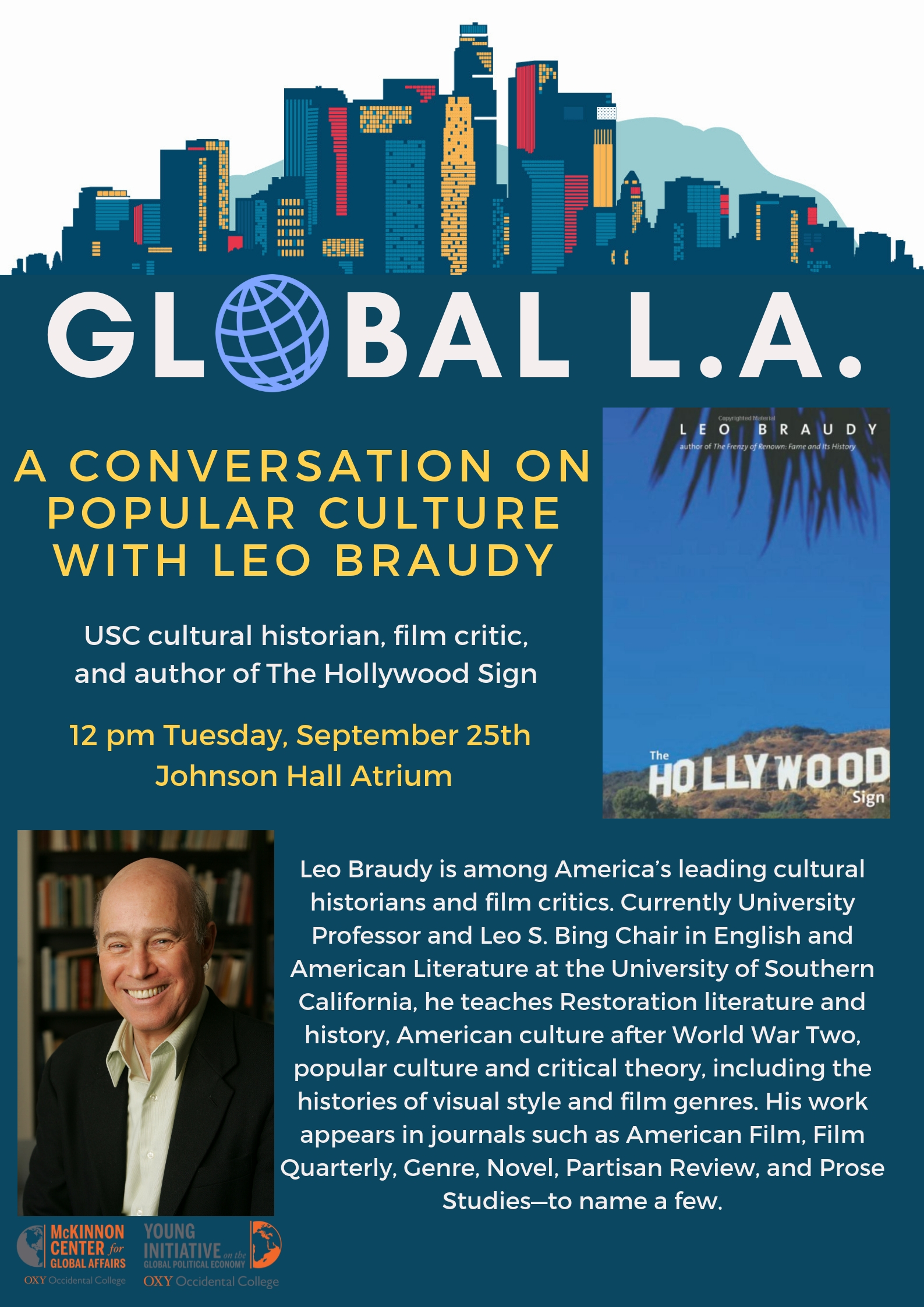 Image for Global L.A. with Leo Braudy Event
