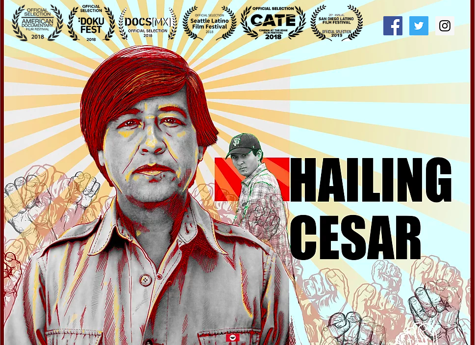 Film poster for "Hailing Cesar" 