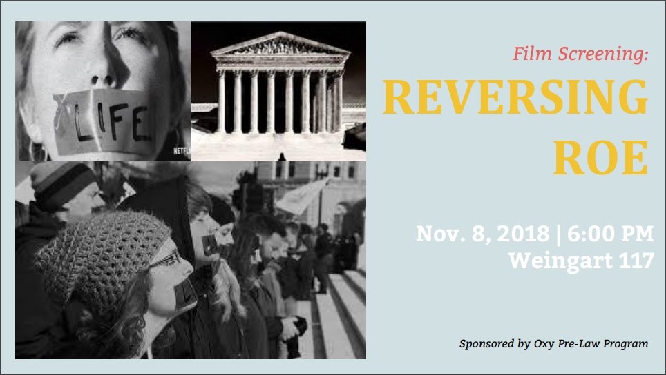 Image for Film Screening: Reversing Roe Event