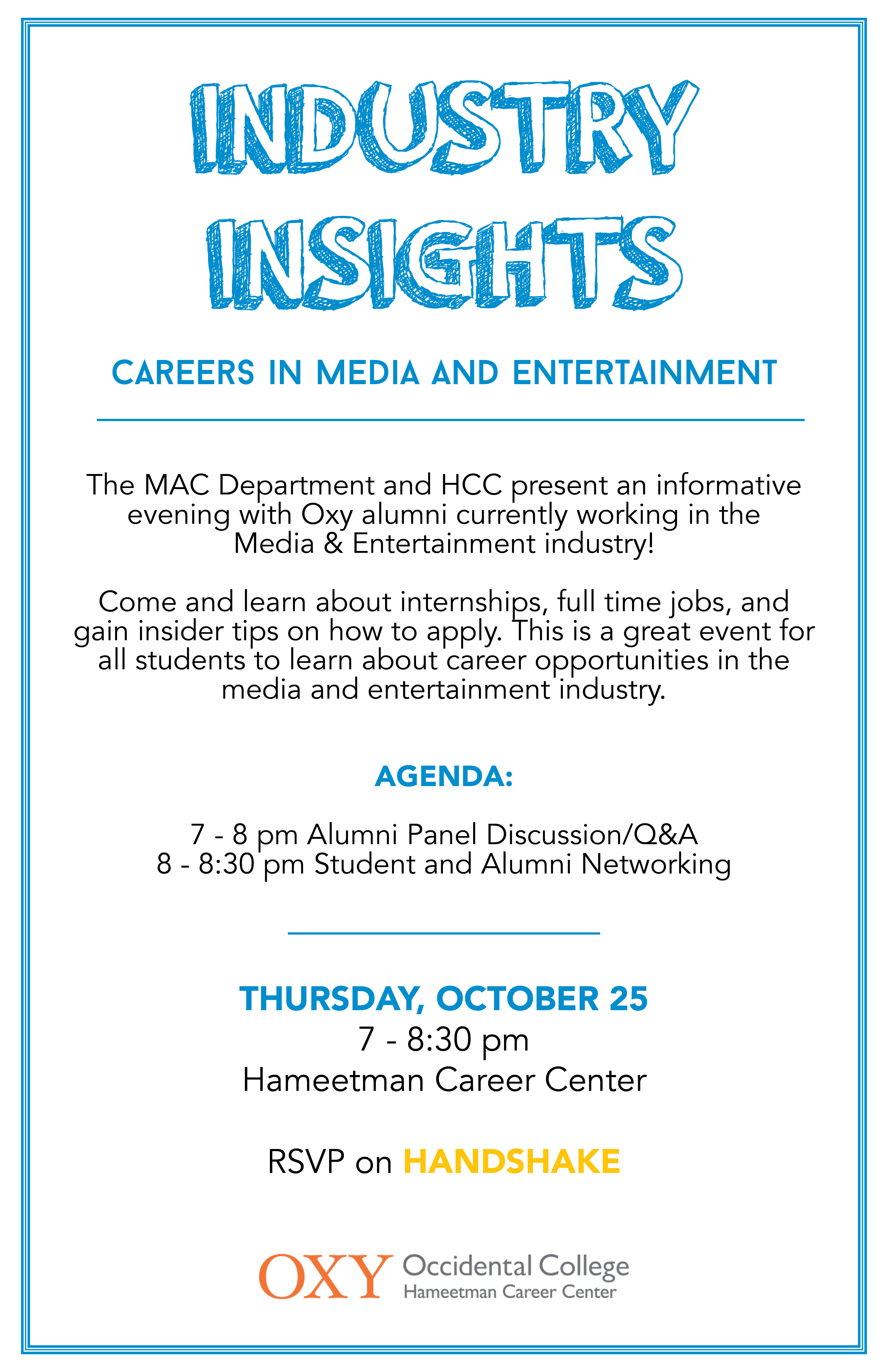 Image for Industry Insights: Careers in Media and Entertainm