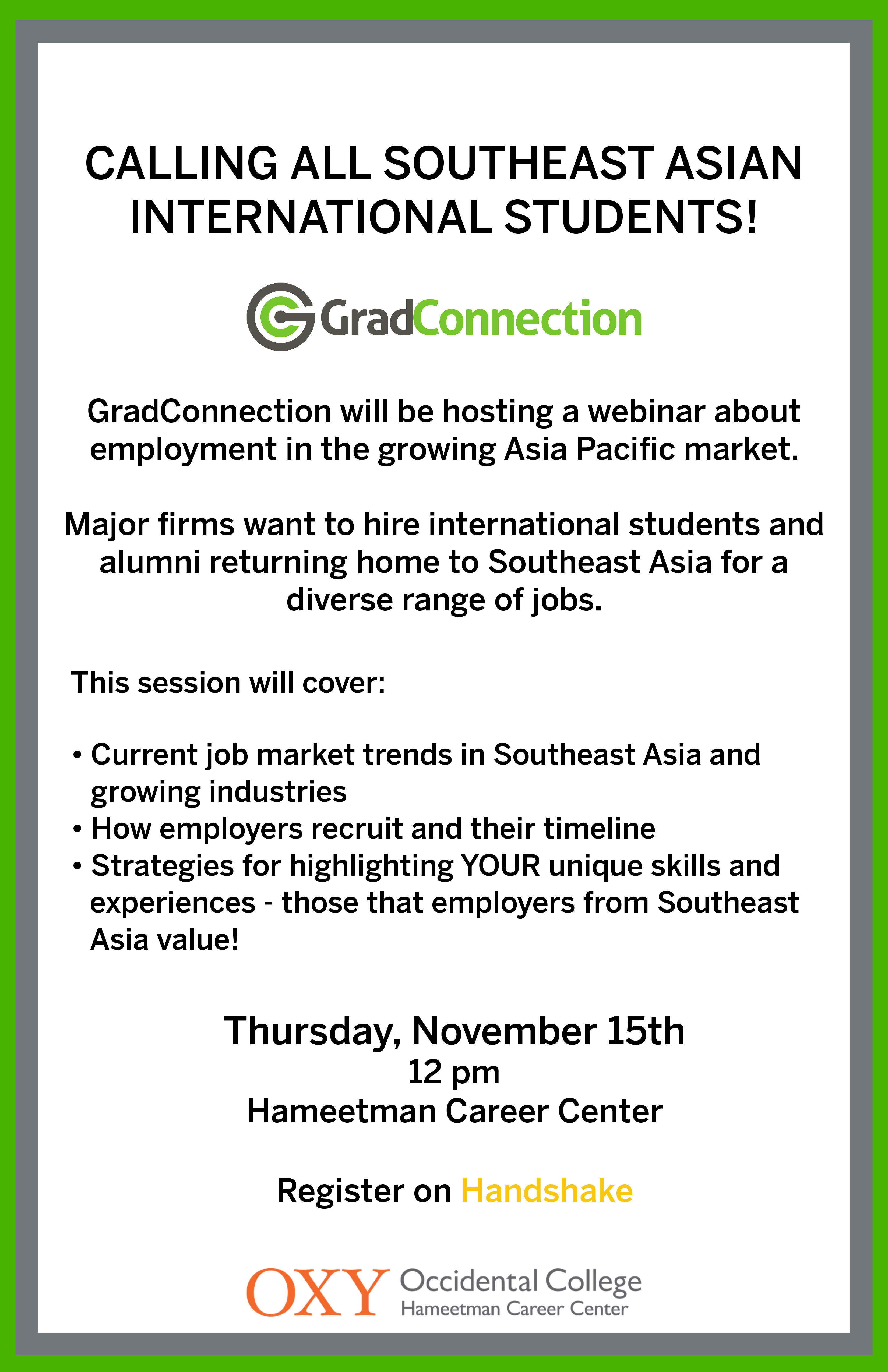 Image for GradConnection Info Session Event