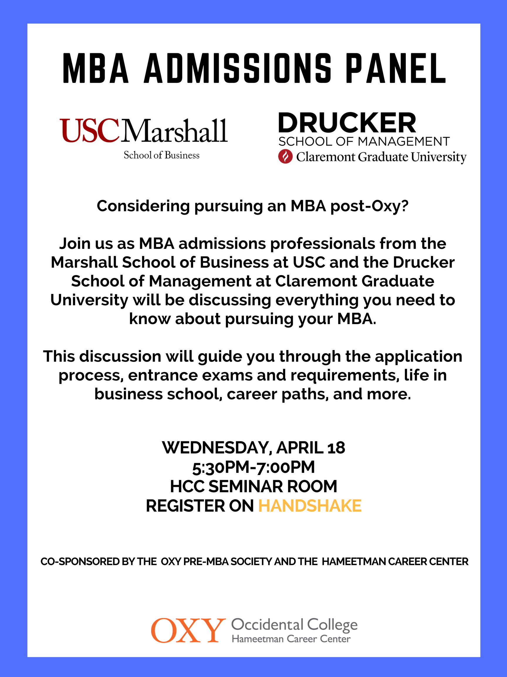 Image for MBA Admissions Panel Event