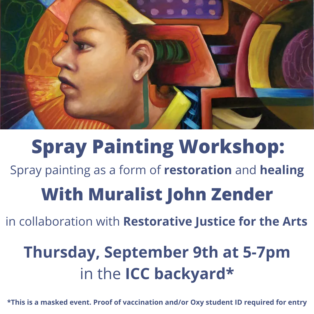 Spray Painting Workshop Advertisement
