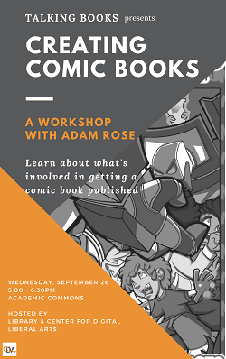 Image for Talking Books presents: Creating Comic Books Event