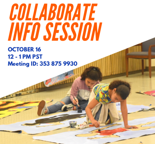 Flyer for Collaborate Info Session
