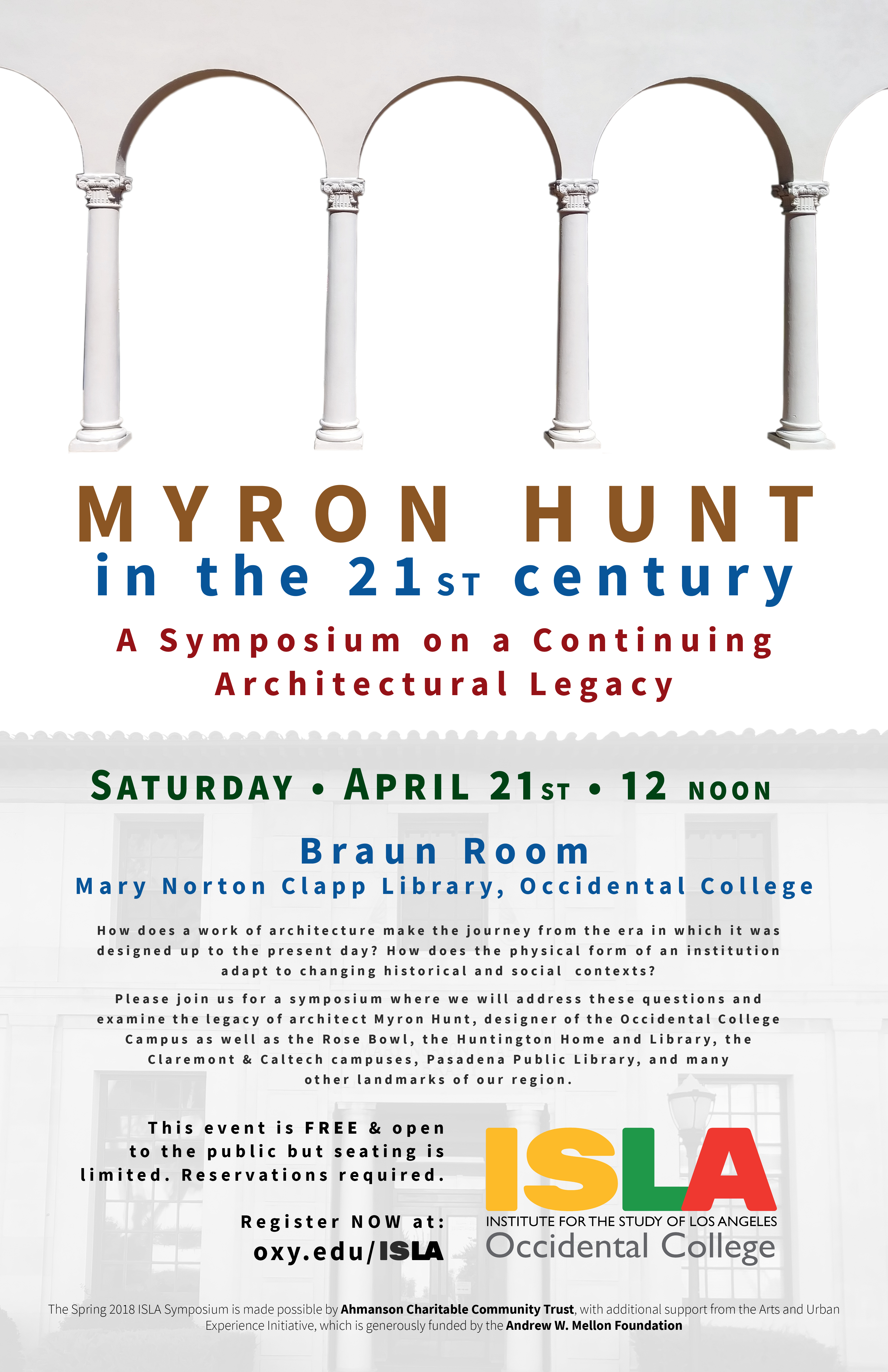 Image for Myron Hunt in the 21st Century: A Symposium on a C