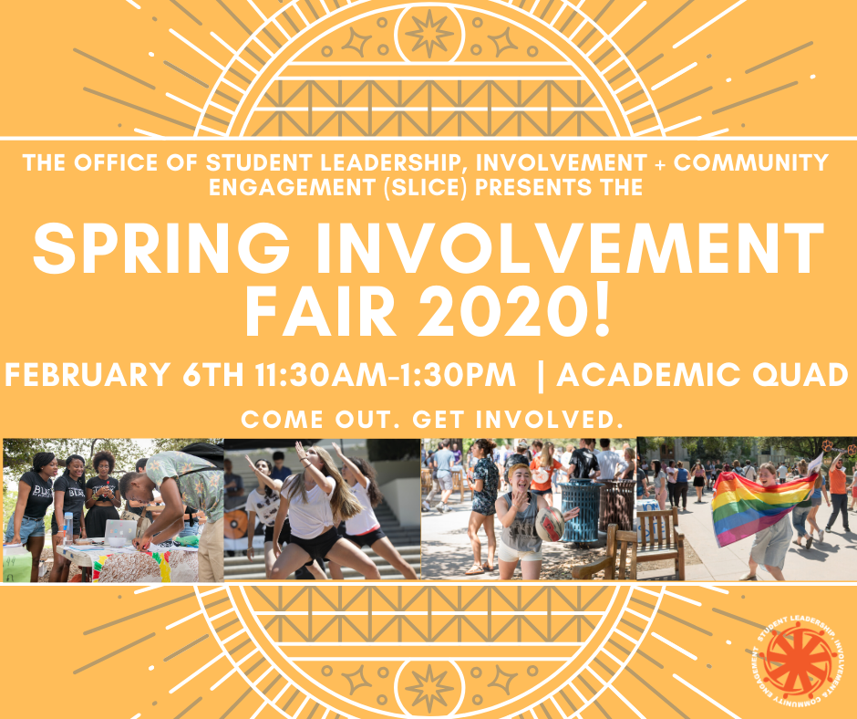 Spring Involvement Fair 2020