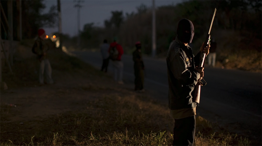 Mexican vigilante fighters