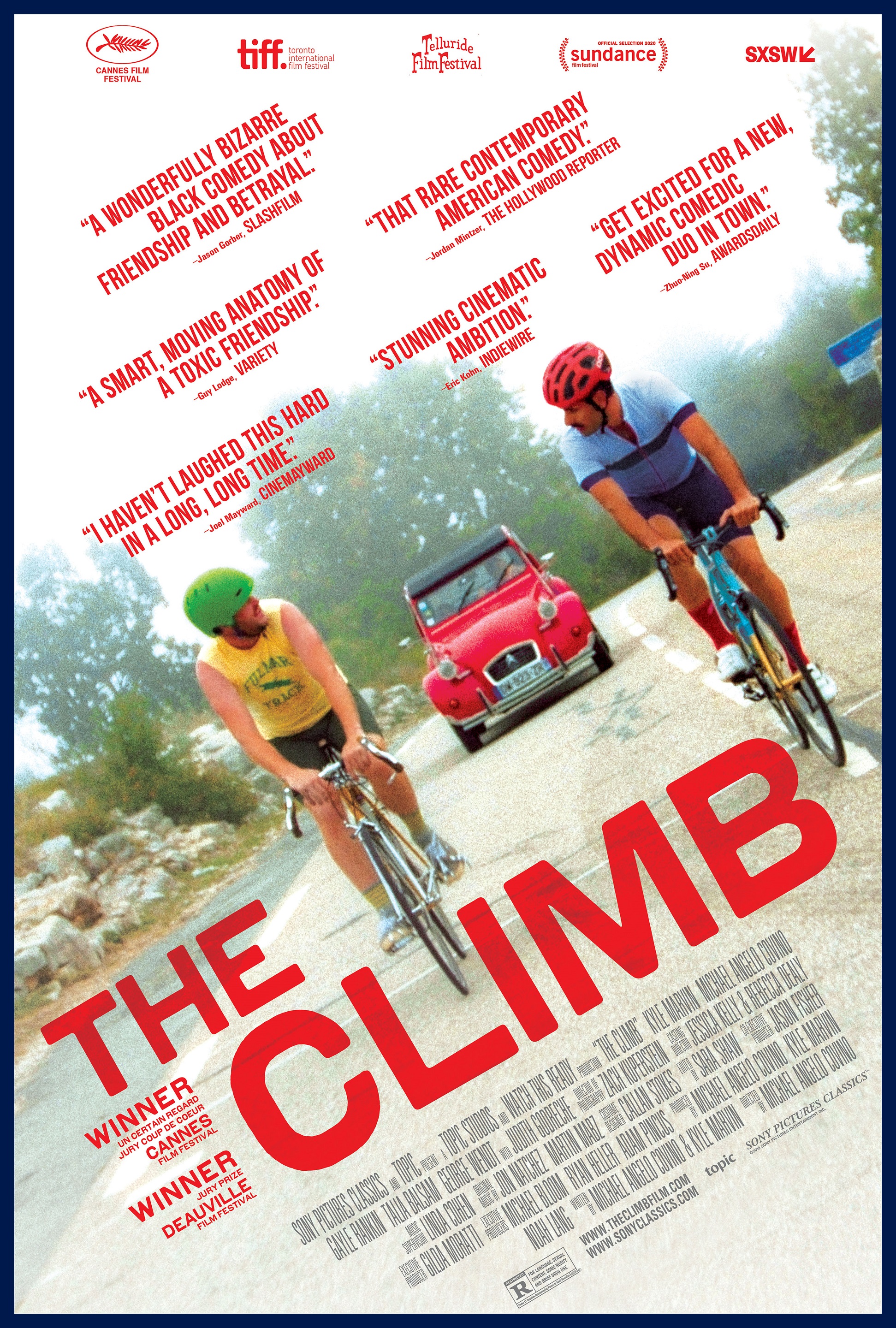 the climb
