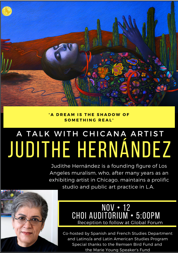 Image for A Talk with Chicana Artist Judithe Hernández Event
