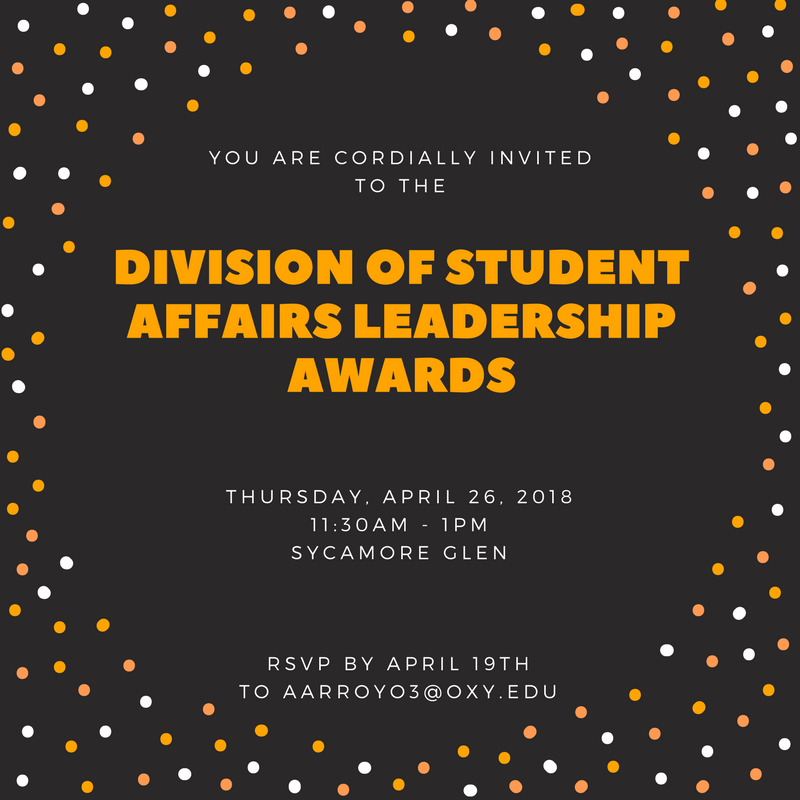 Image for Division of Student Affairs Leadership Awards Even