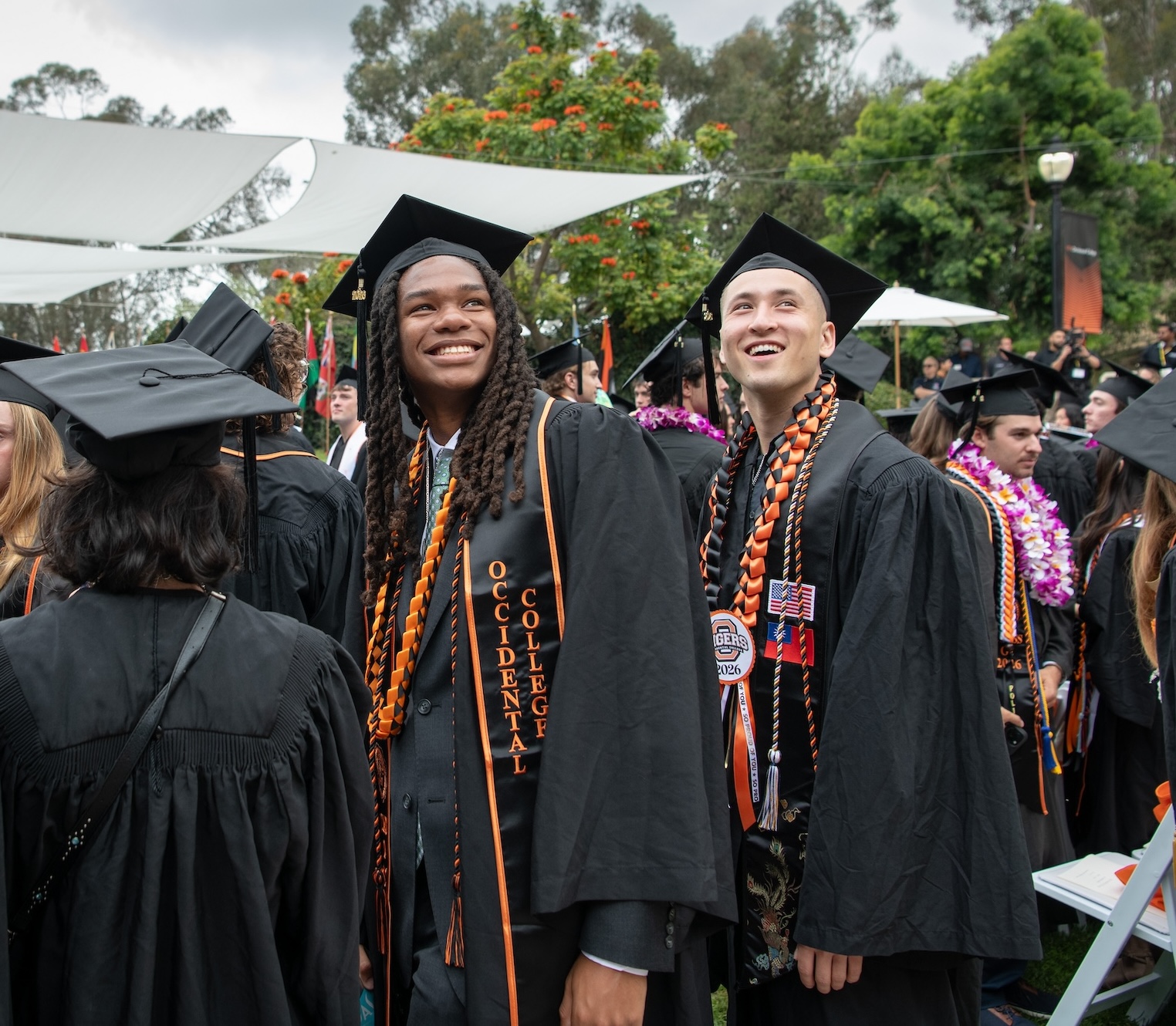 Students at the May 2026 Commencement ceremony. 