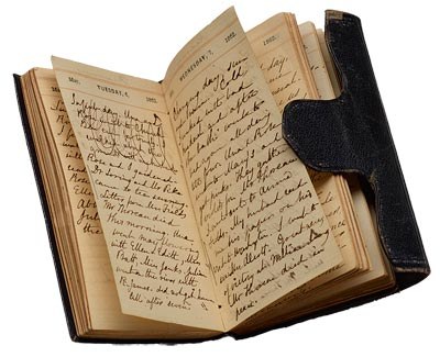 Student Workshops Image of a diary