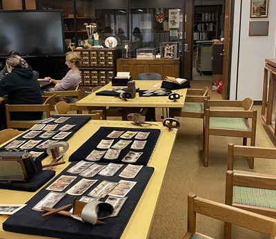 The special collections room at the Occidental Library