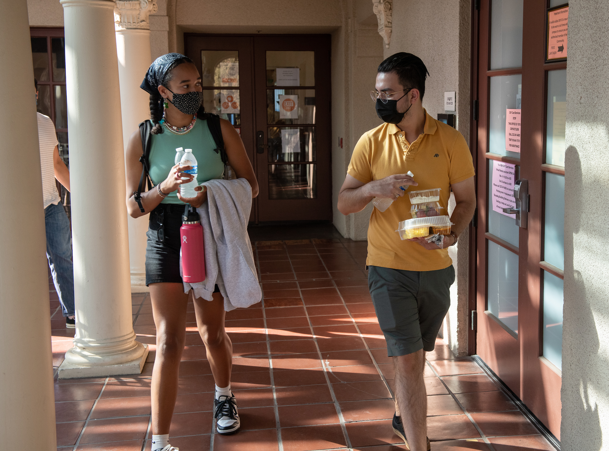 Multicultural Summer Institute students at Occidental in July 2021