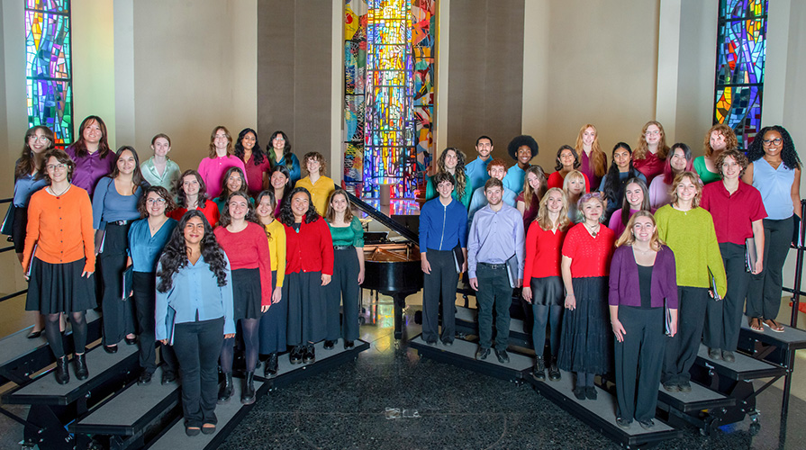 Occidental's Glee Club is observing its 120th anniversary in 2026.