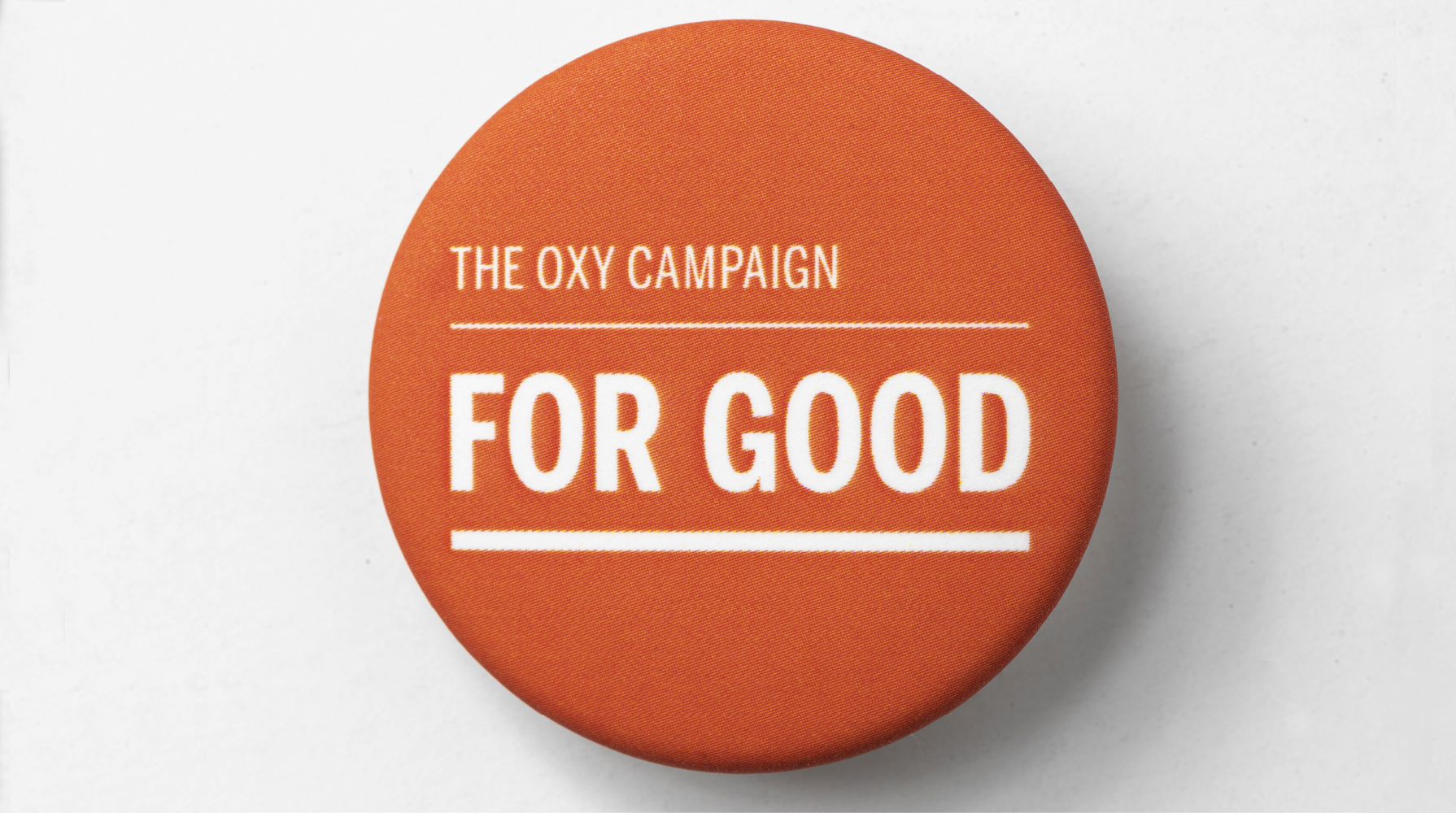 The Oxy Campaign For Good