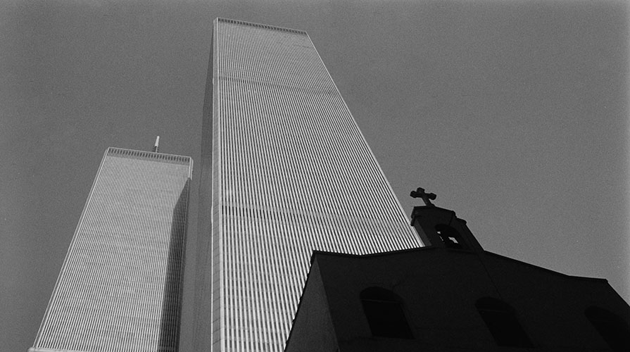 The Twin Towers in NYC, pre 9/11