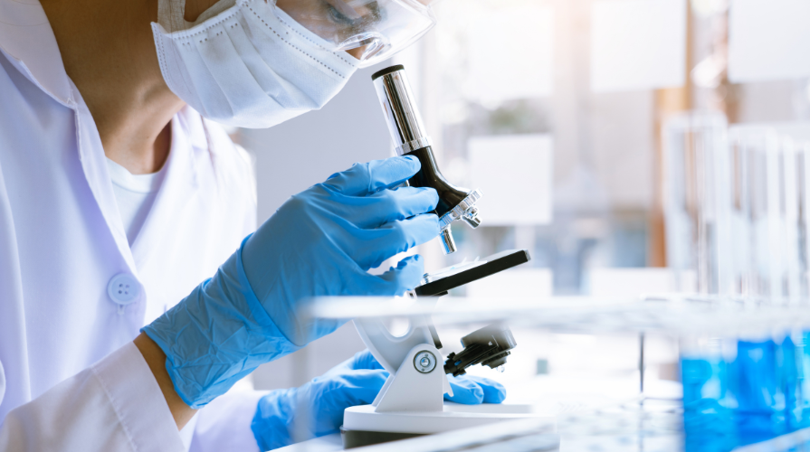 Photo of woman in a science laboratory