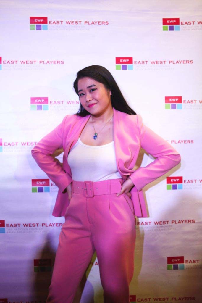 Sandy Nguyen on Opening Night for Man of God Sandy Nguyen on Opening Night