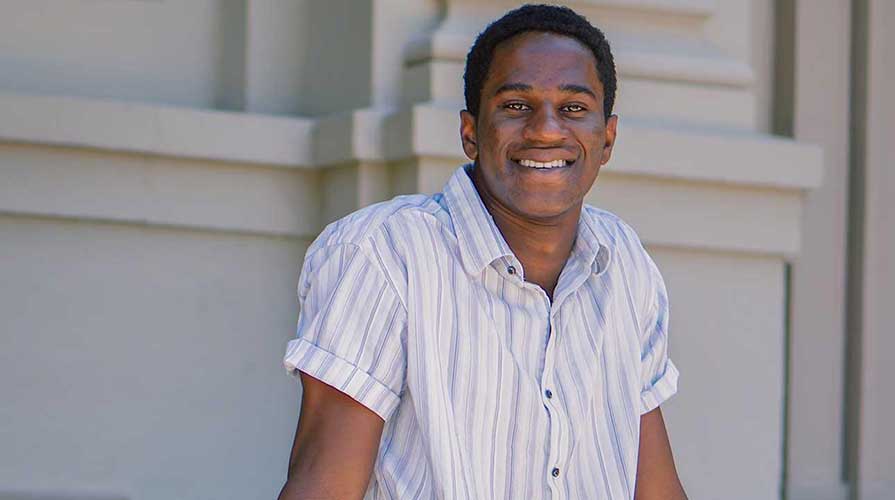 Oxy student Dire Ezeh, Class of 2019