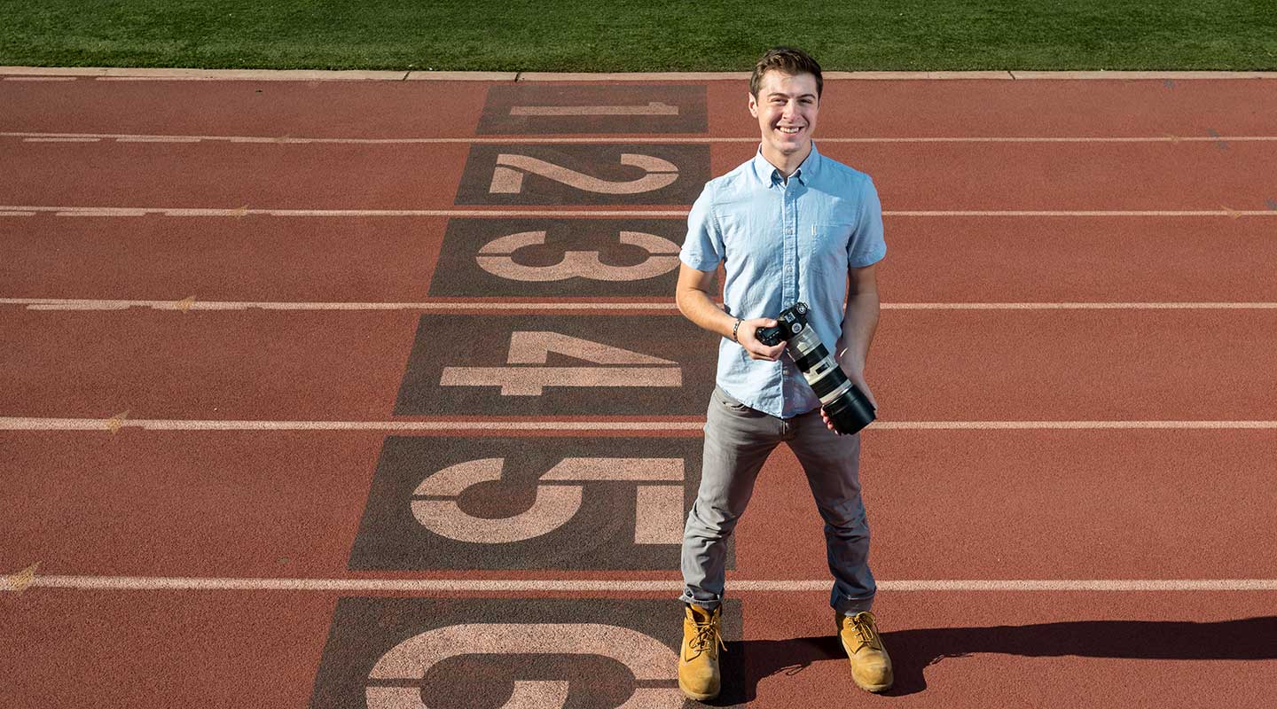 Oxy student Jeremy Bloom