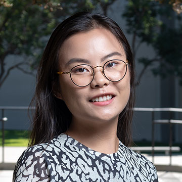 Cognitive science major Sally Zhou
