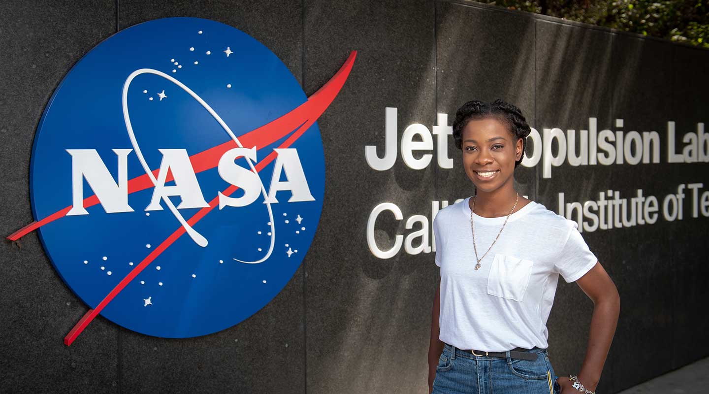 Oxy student TreShunda James, class of 2019