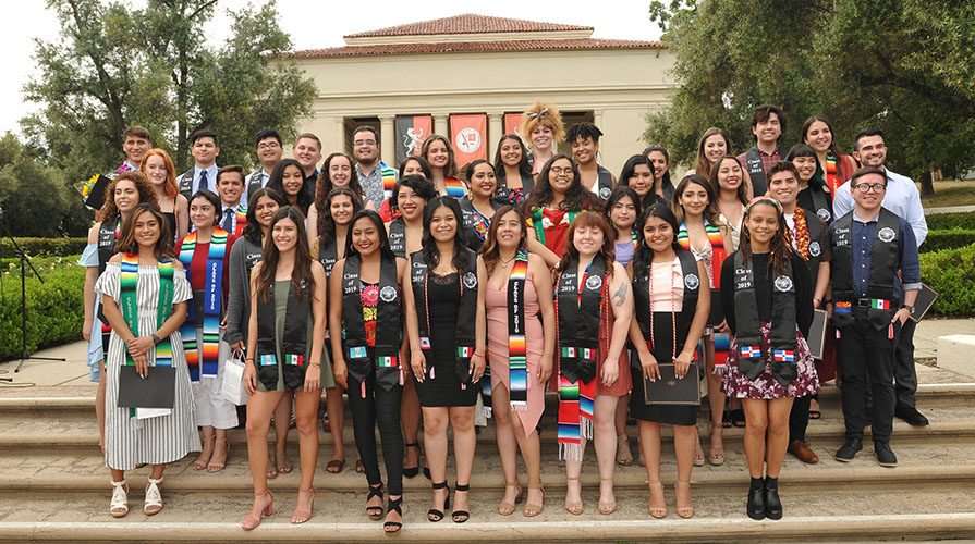 Latinx graduation photo