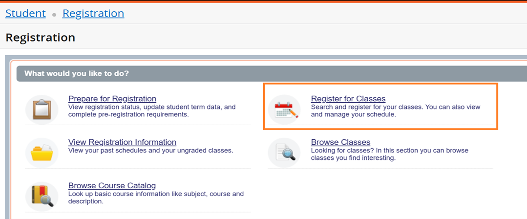 Instructional Screenshot Registration