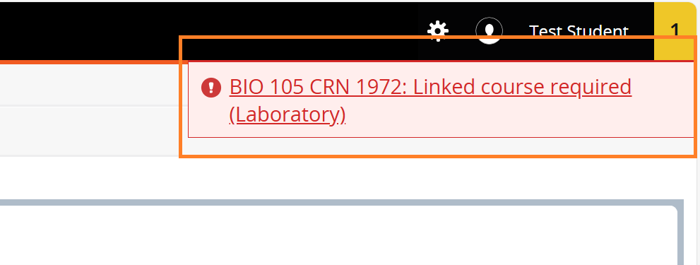 Instructional Screenshot Registration