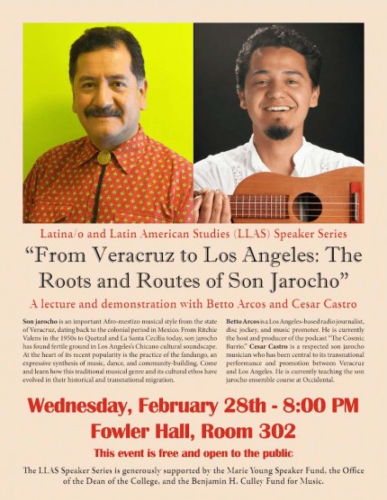 Poster for Son Jarocho event
