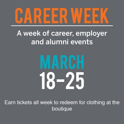 career week flyer