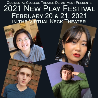 New Play Festival 2021 Poster New Play Festival 2021 Poster