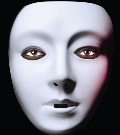Image of a person wearing a mask