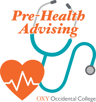 Pre-Health Advising with heart and stethescope